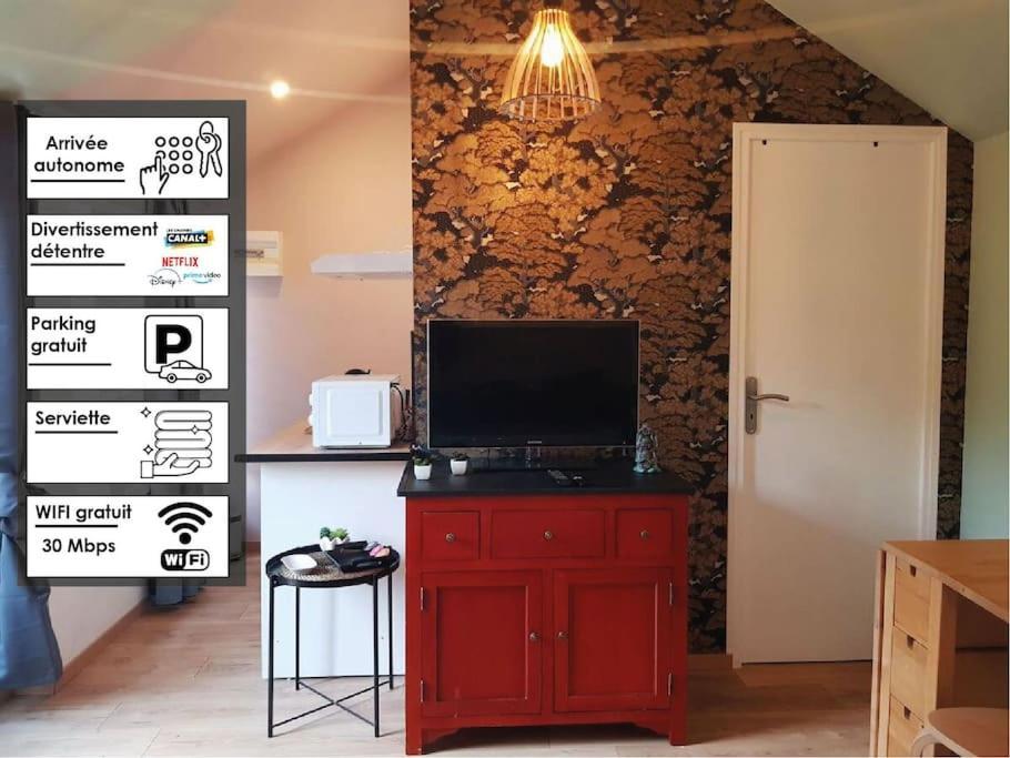 Japan House : Studio En Bois Zen - Wifi - Parking Gratuit Angoulême Exteriör bild